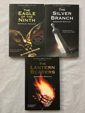 3 pc Complete The Roman Britain Trilogy by Rosemary Sutcliff / Paperback